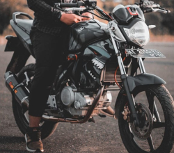 Black Motorbike For Sale